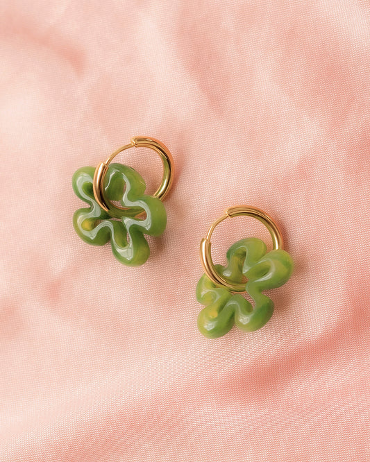 Aretes de flor