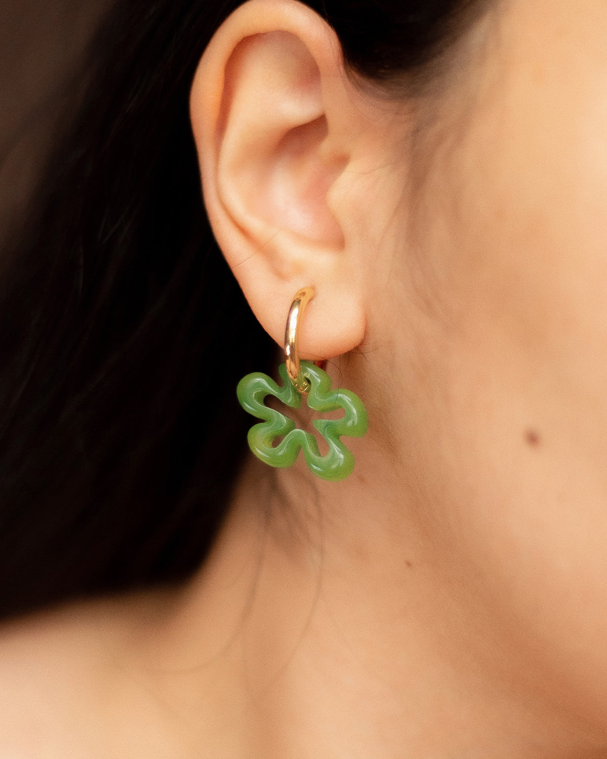 Aretes de flor