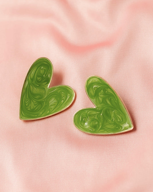 Aretes de corazón