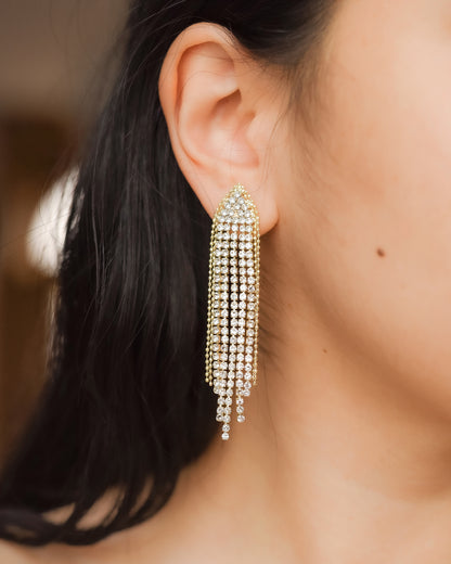 Aretes de diamantes