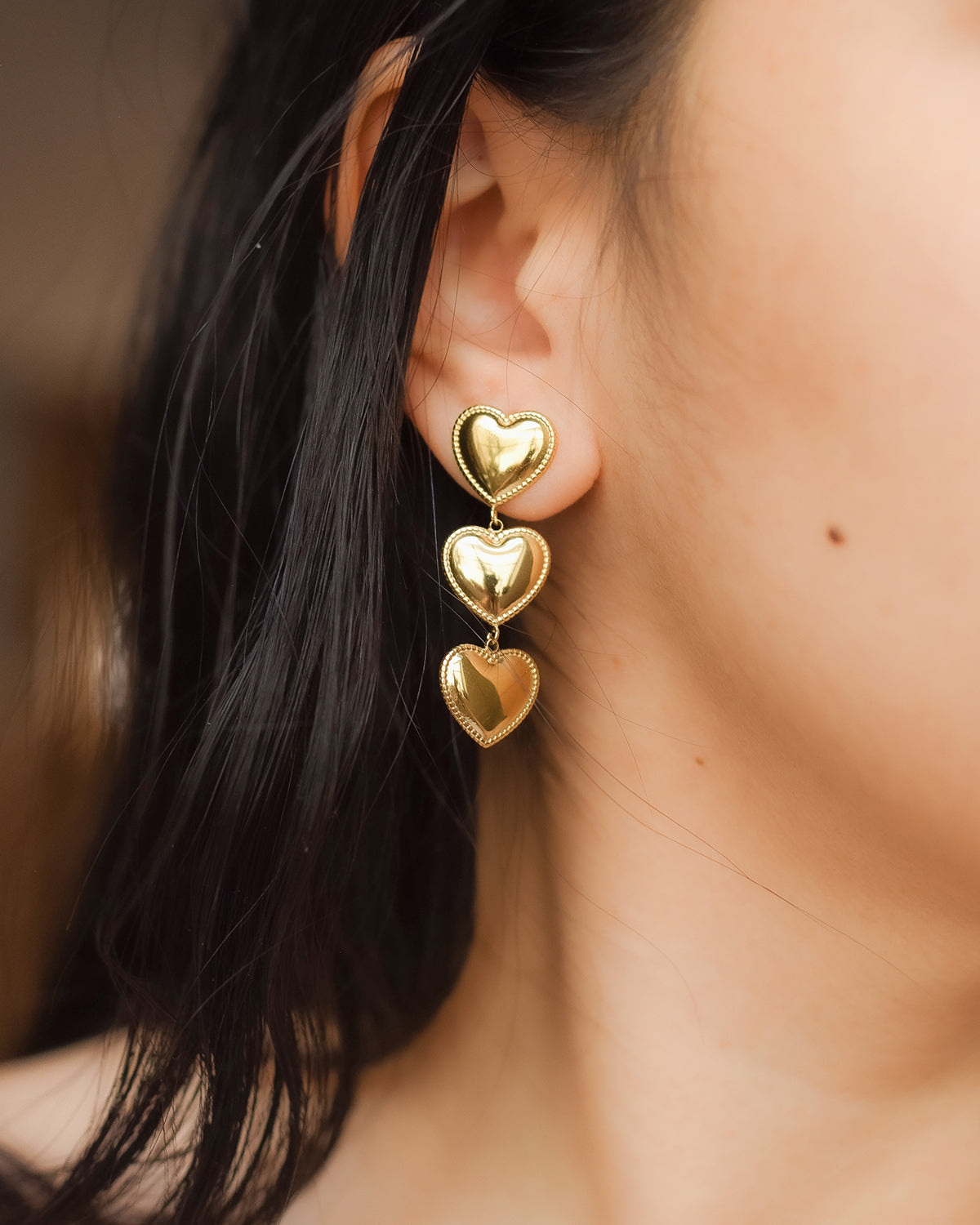 Aretes de corazón