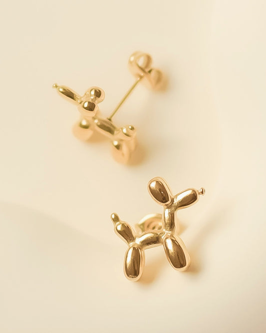 Aretes Puppy Koons