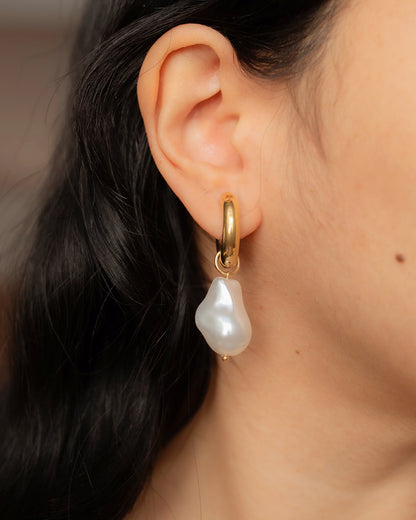 Aretes de perla