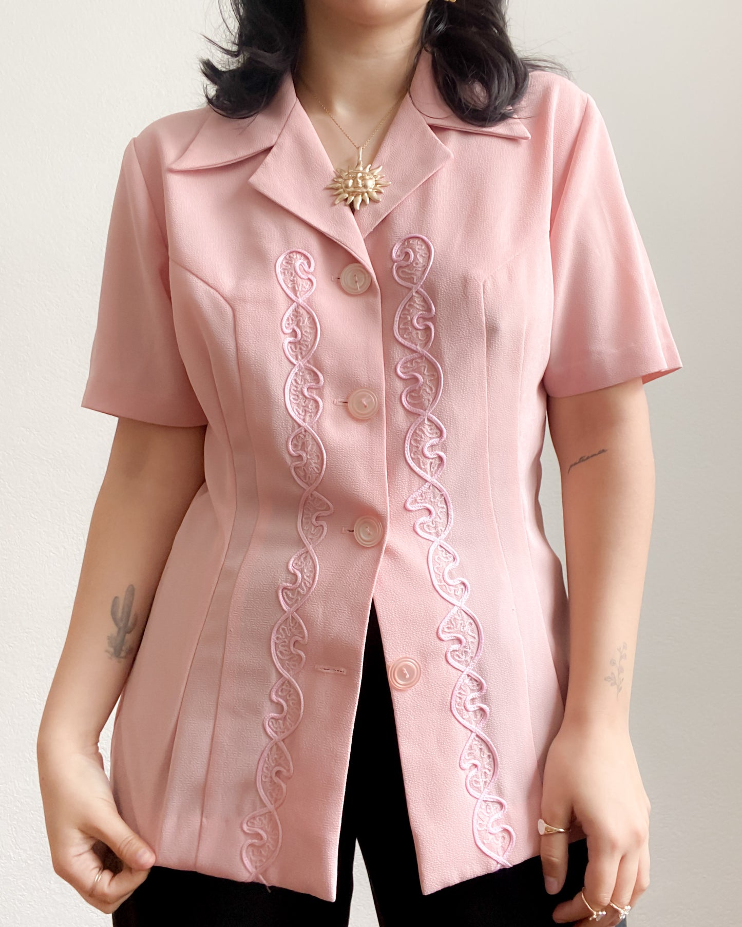 Blusa rosa