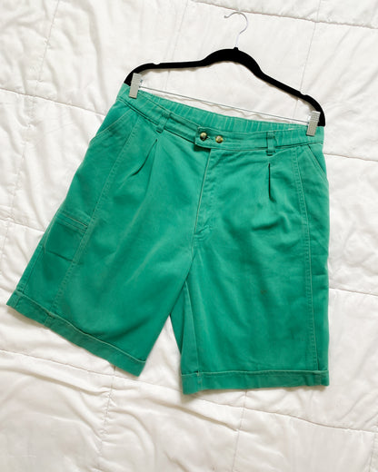 Mom shorts verdes