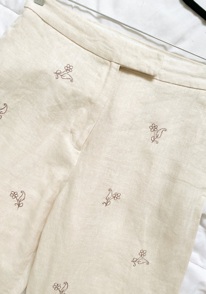 Trousers beige