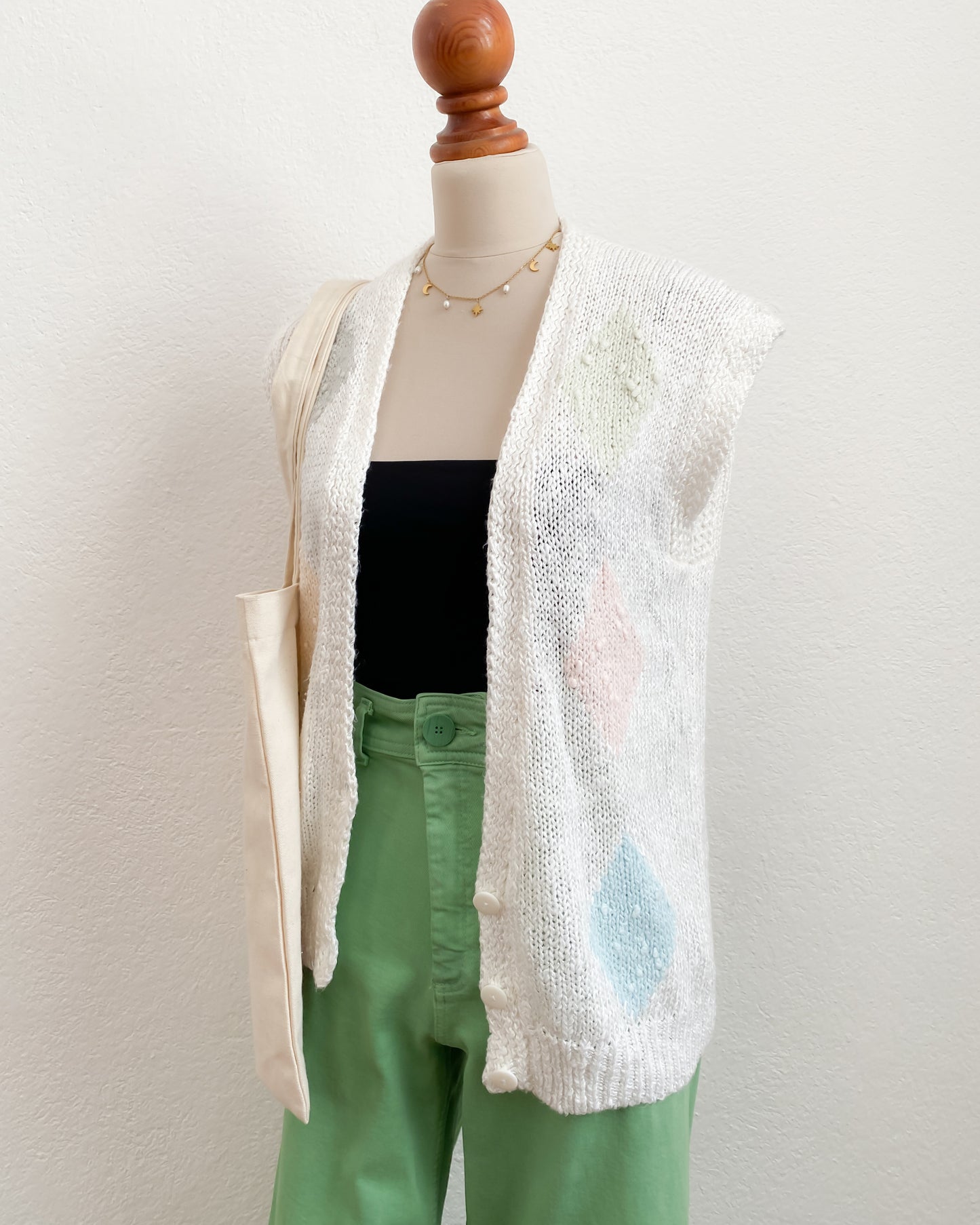 Cardigan crema