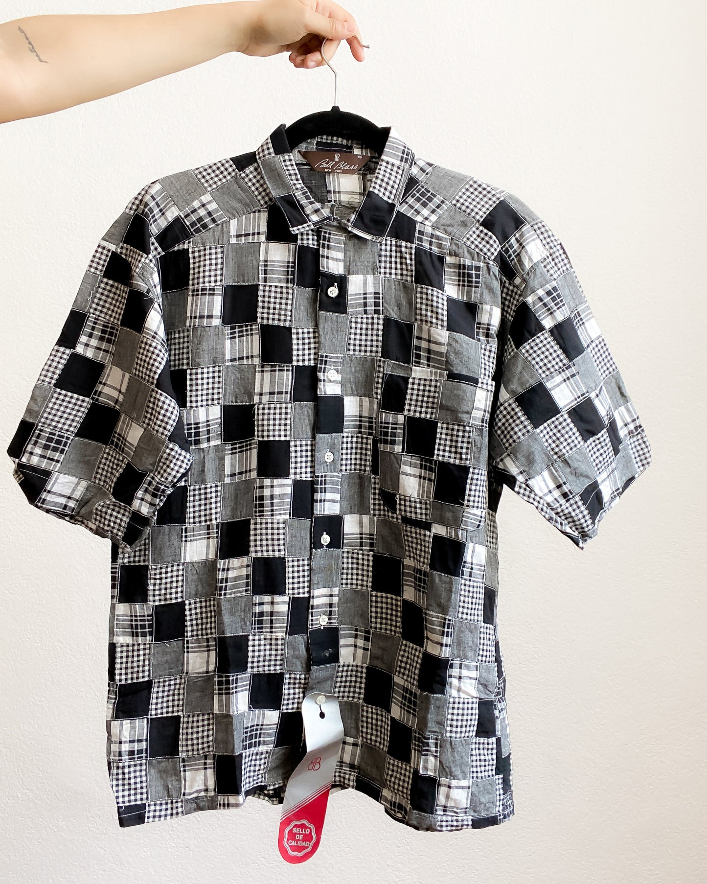 Camisa patchwork