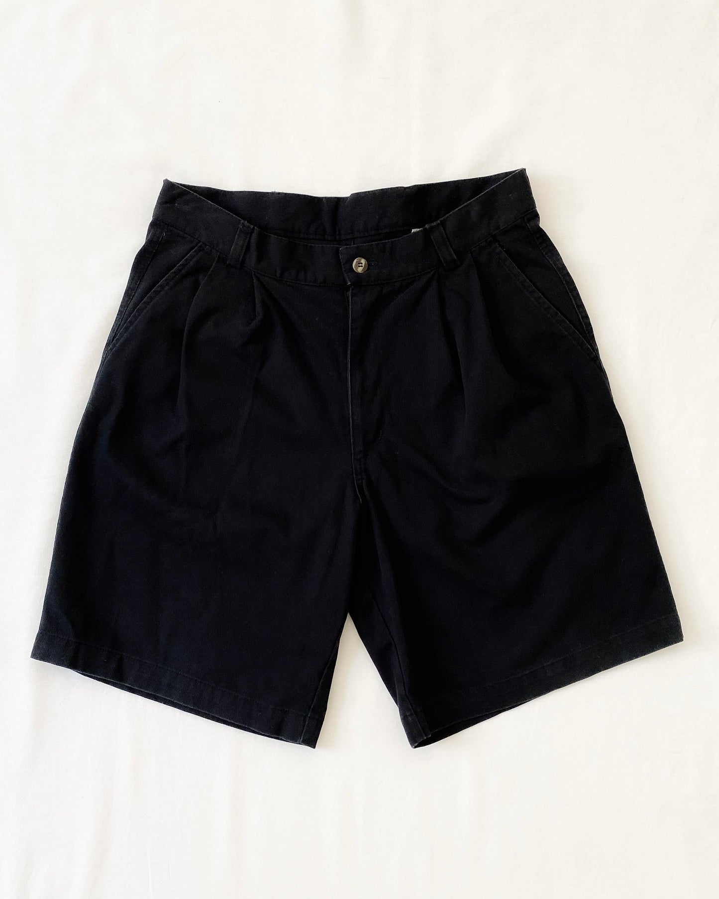 Mom shorts negros