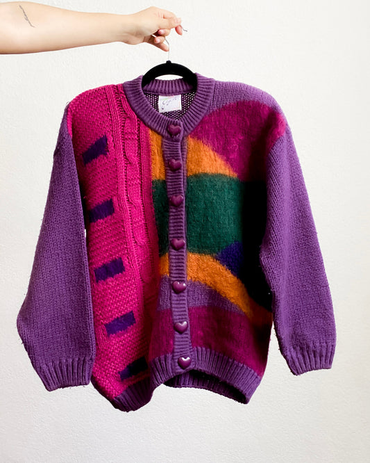 Cardigan colorido