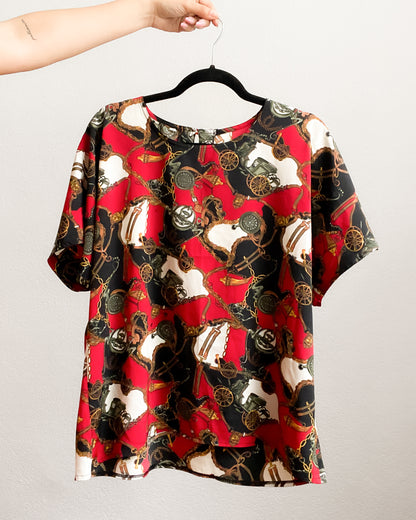 Blusa estampada