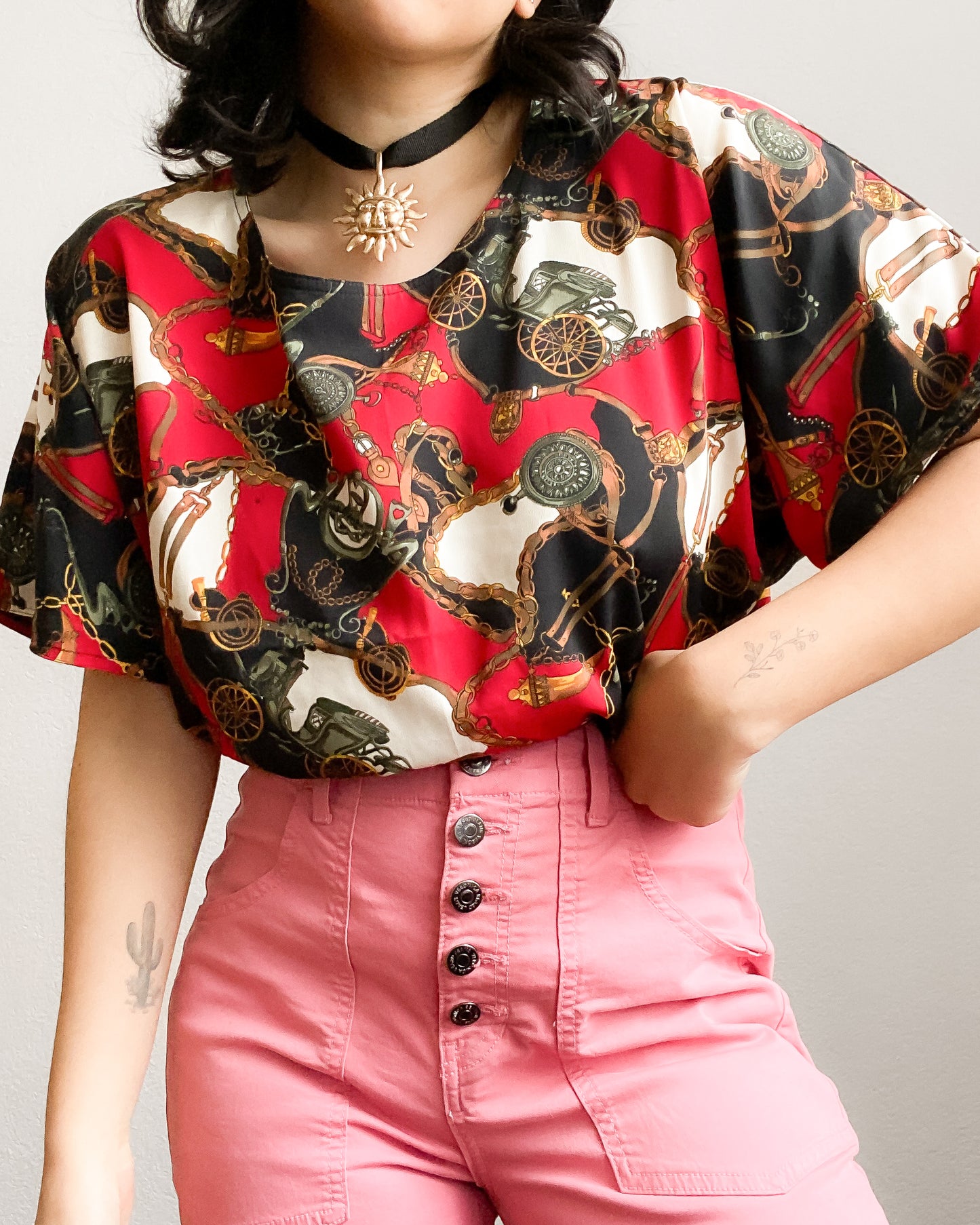 Blusa estampada