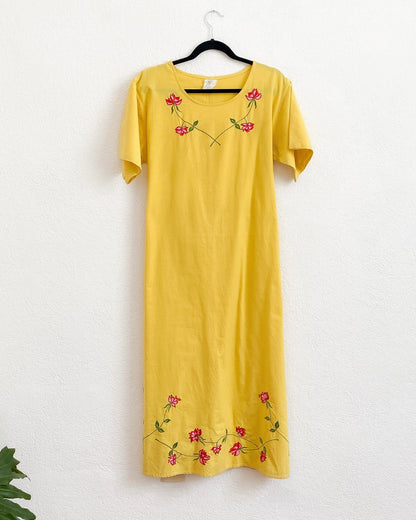 Maxidress amarillo