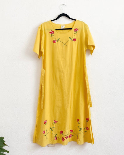 Maxidress amarillo