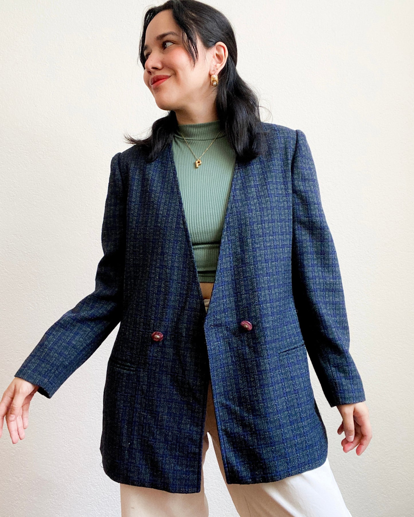 Blazer tweed