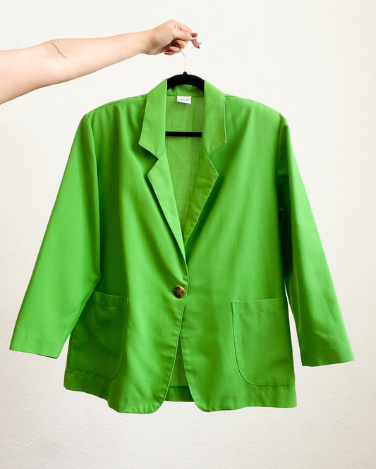 Blazer verde limón