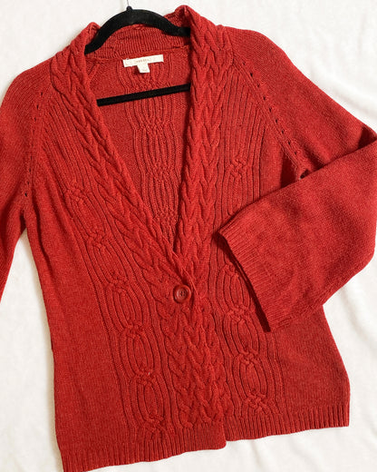 Cardigan tejido