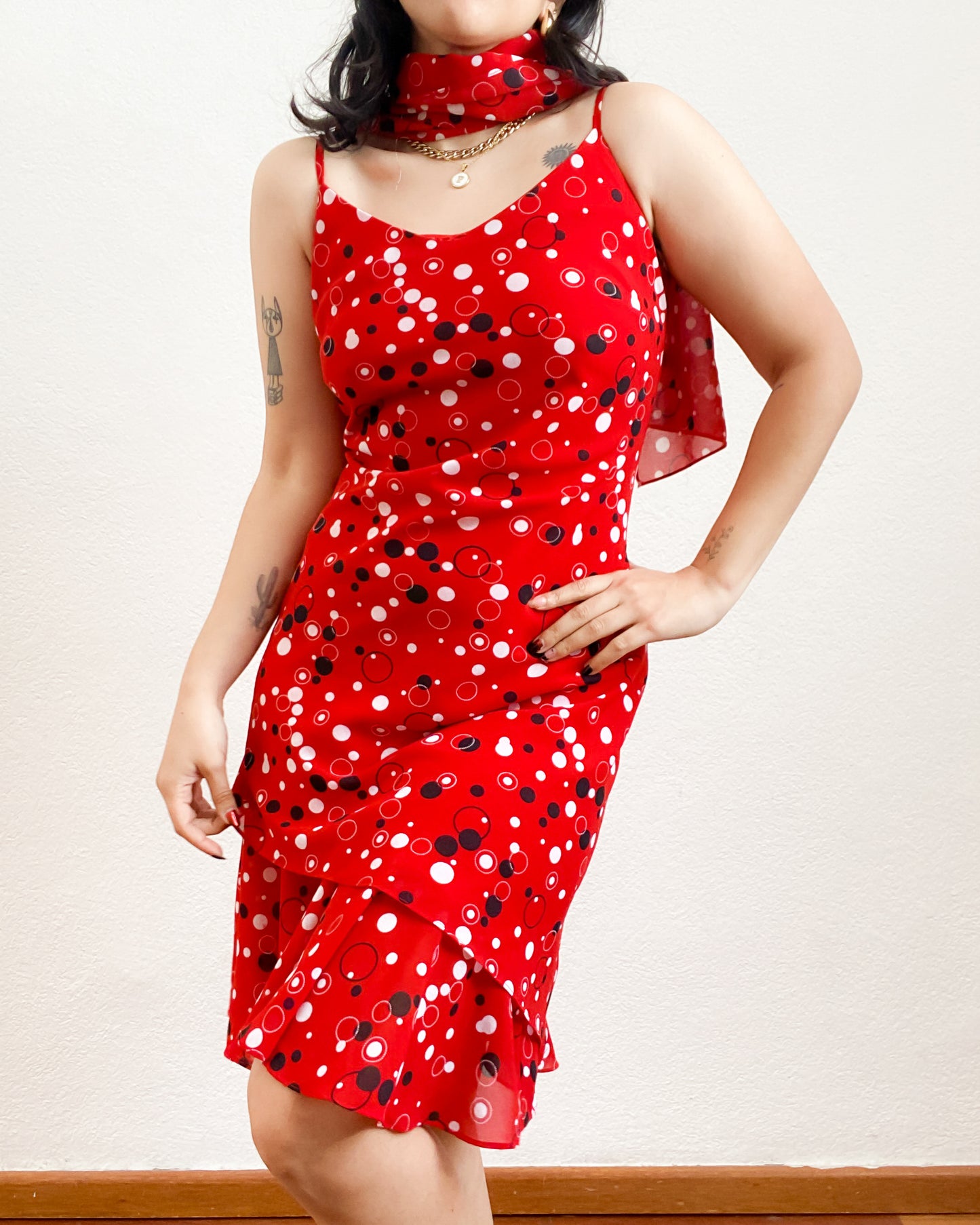 Vestido polkadots