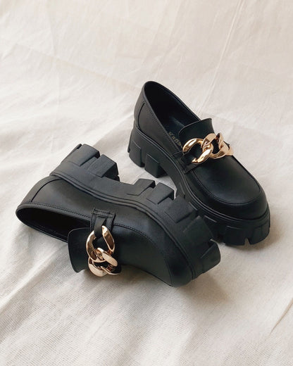 Chunky loafers: Ivy